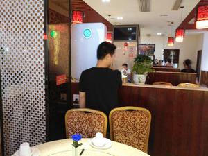 广州市天河某高级餐厅打造森林级天然负离子环境。